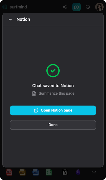 SurfMind Notion export done
