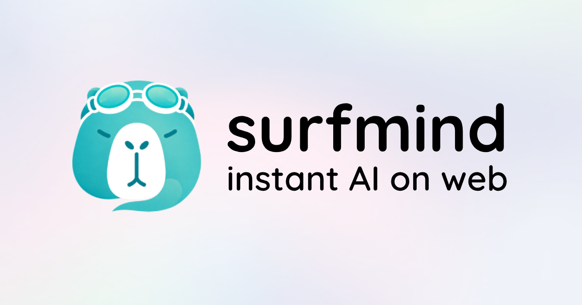 SurfMind: Instant AI on Web (GPT, Claude, Gemini, OpenRou…